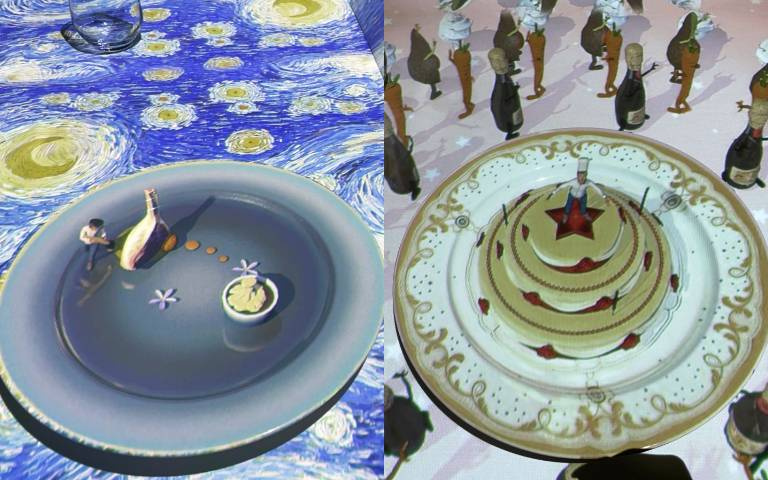 沈浸式用餐體驗!融合科技、藝術與美食,「小廚神:世界上最小的廚師」台北君悅上菜啦!