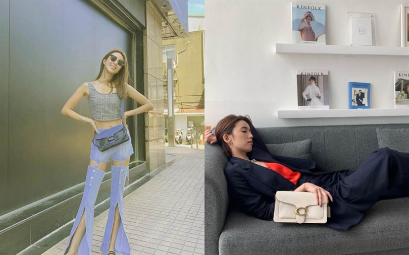 昆凌、隋棠、郭雪芙都在揹！COACH 全新Tabby包 溫柔小姊姊奶茶色、仙氣米白、個性撞色通通有