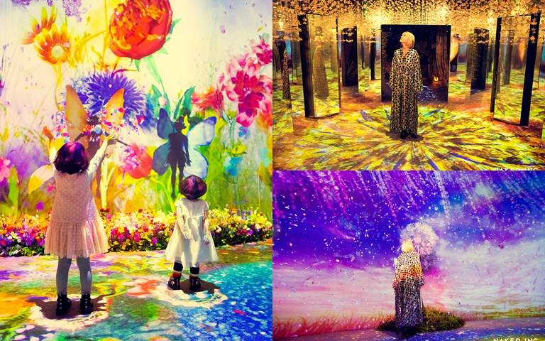 冬天花朵也能開！「NAKED FLOWERS花之舞光影展」7大必看展區曝光！