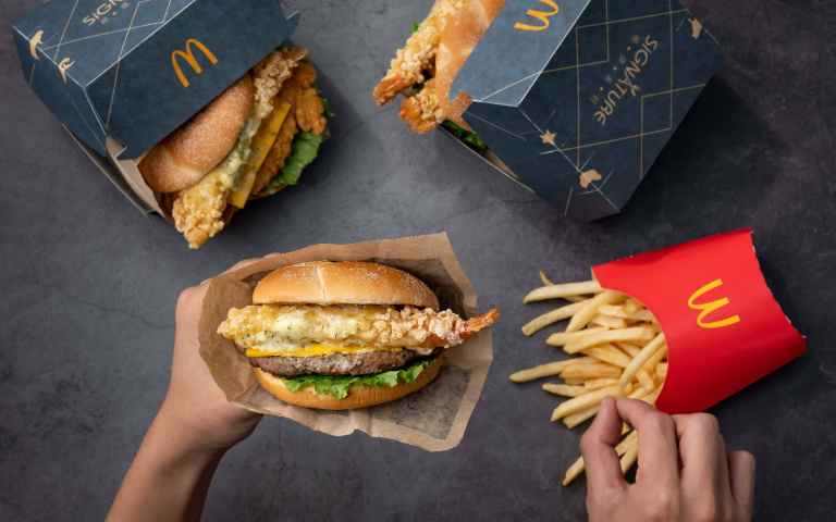 麥當勞「炸蝦天婦羅安格斯牛肉堡」強勢回歸　還有全新「辣鷄堡」海陸一次滿足