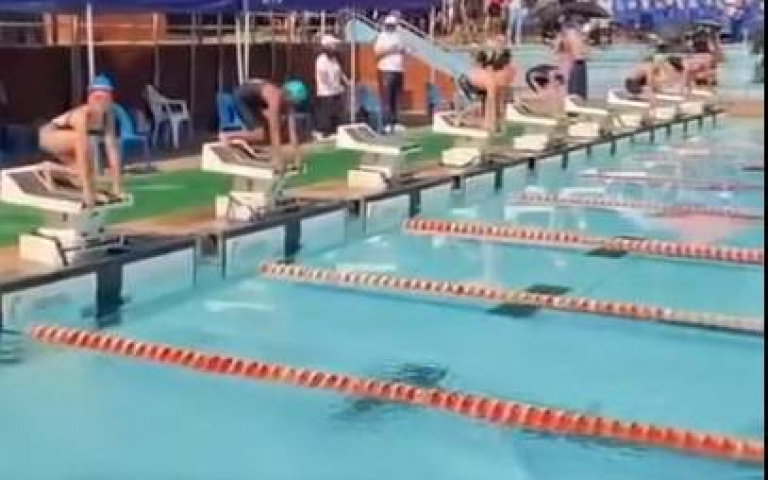 和人類比游泳　短腿狗生涯高光時刻來了！