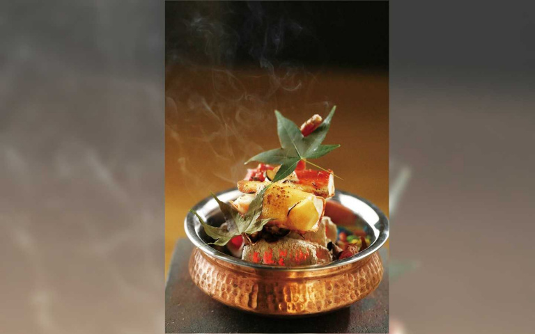 主廚用心菜2/晴山日本料理 帝王蟹山海俱納