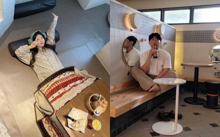 超過30年歷史的傳統「汗蒸幕」！變身為韓國特色咖啡店