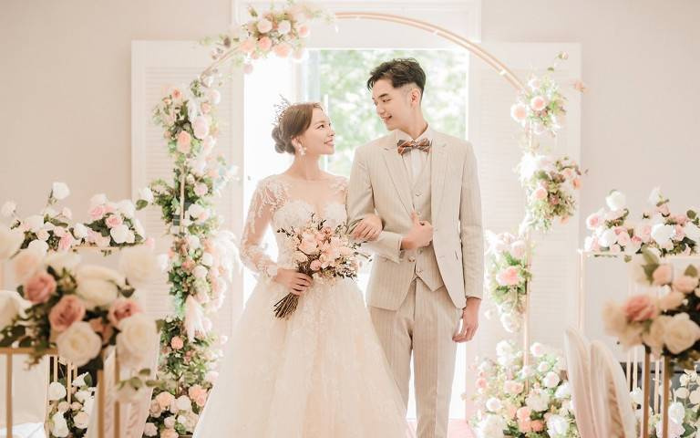 石門福華打造森林系戶外證婚+西式夢幻婚禮,大自然的雋永浪漫與新人共譜幸福進行曲!