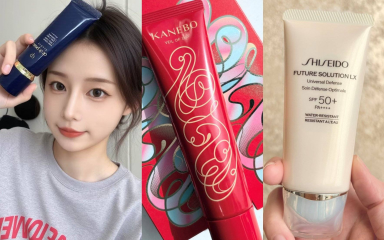 日本女生最愛的「神級妝前乳」除了肌膚之鑰，「資生堂」、「KANEBO」、「YSL」這幾款也榜上有名！