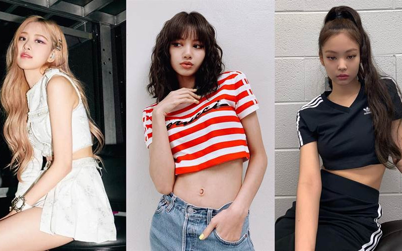 沉迷在「露腰時尚」的人氣女團BLACKPINK 成員教你怎麼搭才夠活潑性感!