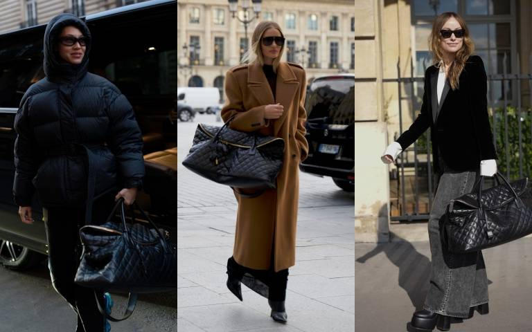小包退燒?水原希子、Rosie Huntington-Whiteley示範現在最流行的就是直接拿「旅行袋」出門!