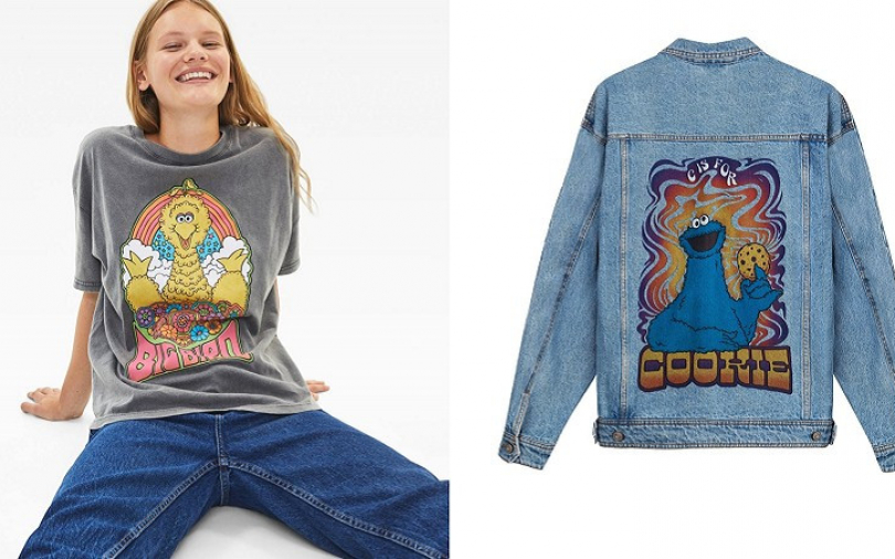 這個復古丹寧很絕對收！BERSHKA X芝麻街 休閒時尚吹起懷舊風！