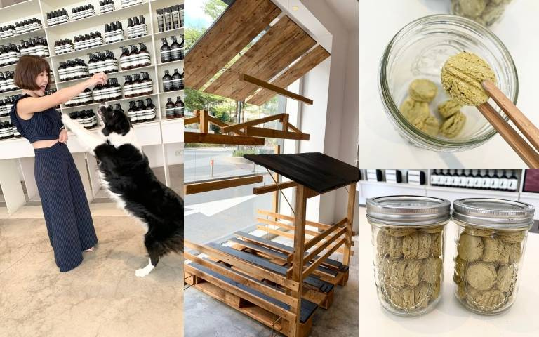 Aesop《永續星圖：Aesop台灣循環旅程》體驗活動開跑！首波是以「可愛毛孩關懷」為出發點，店裡甚至還有提供寵物專屬點心！