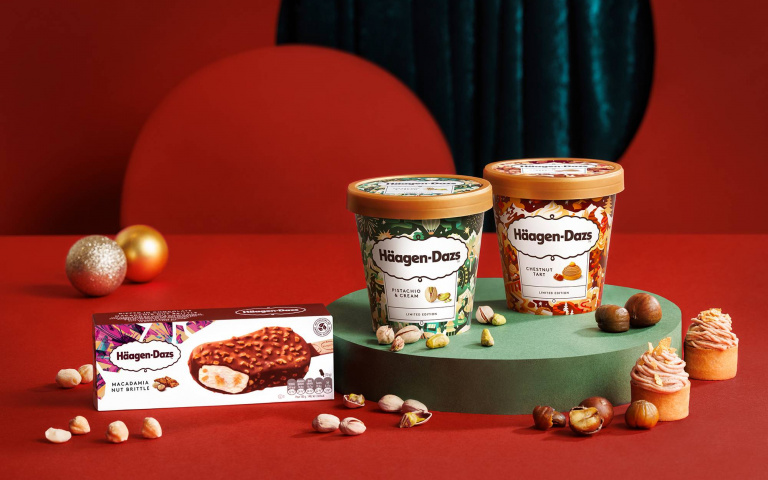 哈根達斯全新開心果、栗子風味！冰淇淋火鍋6種口味一次滿足！