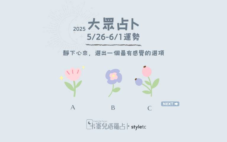 本週運勢提醒/堅持下去就能迎來好消息