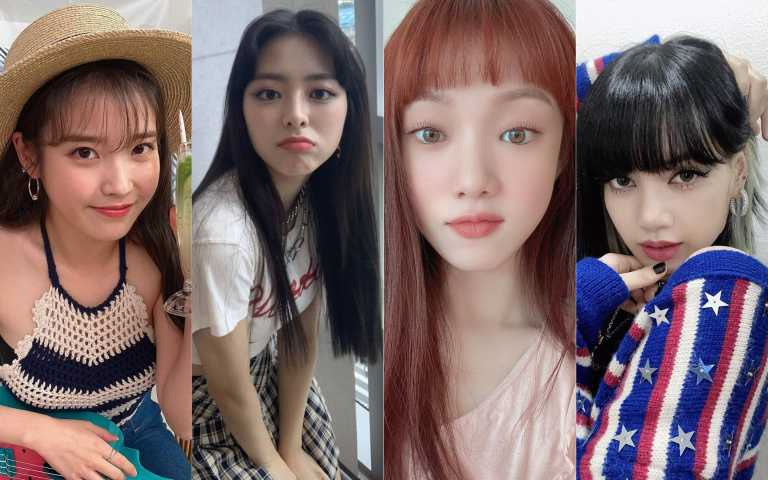快跟上這波瀏海風潮!韓國女星瀏海範本,你也可以有滿滿仙女感