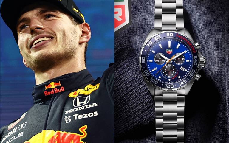 F1世界冠軍新出爐!泰格豪雅聯乘Red Bull紅牛勁隊,助攻Max Verstappen躍登神壇奪冠