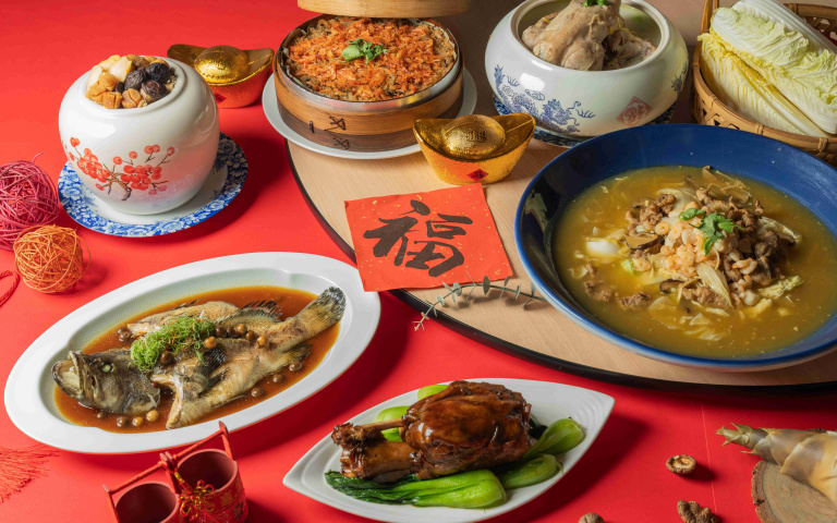 年菜15分鐘就上桌！「龍騰御膳冷凍年菜套組」佛跳牆、豬蹄一次享用！