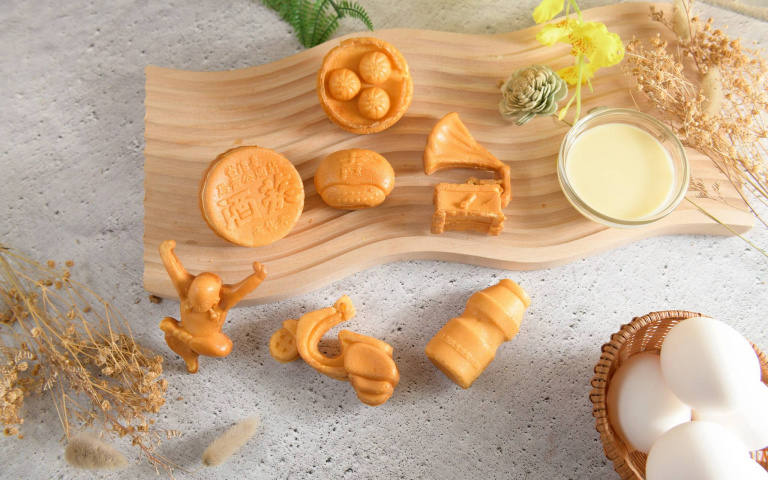 雞蛋糕品牌KADOKADO推「印象台灣2.0」！超萌留聲機等造型，讓人捨不得吃！