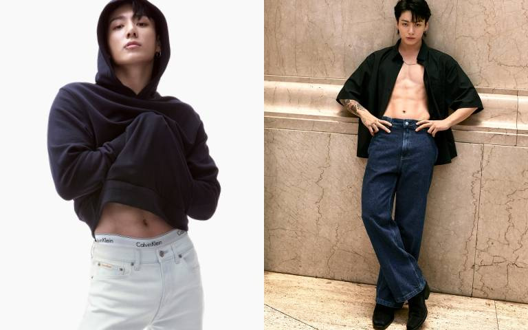 BTS柾國曬「冰塊腹肌」帥氣出鏡Calvin Klein最新形象大片！粉絲high喊:想脫掉他身上那件衣服！