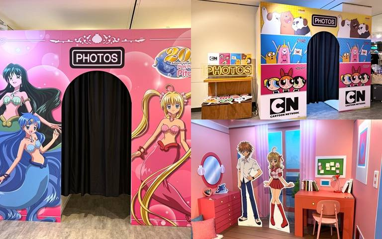 真珠美人魚、卡通頻道CN快閃店在台中登場！巨型扭蛋機、周邊商品粉絲快買爆！