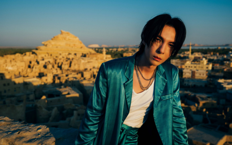 陳勢安花35小時飛埃及古城　全程不休息搶拍日出