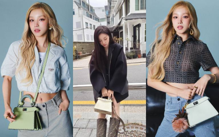 女星宋雨琦風格超多變!青春甜美、酷帥俐落都駕馭,手上愛包FENDI Peekaboo IseeU超搶鏡