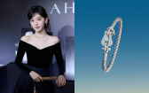 章若楠配戴AHKAH珠寶、直登優雅天花板！FRED靠獨家切割術、讓經典手鍊升級閃到爆