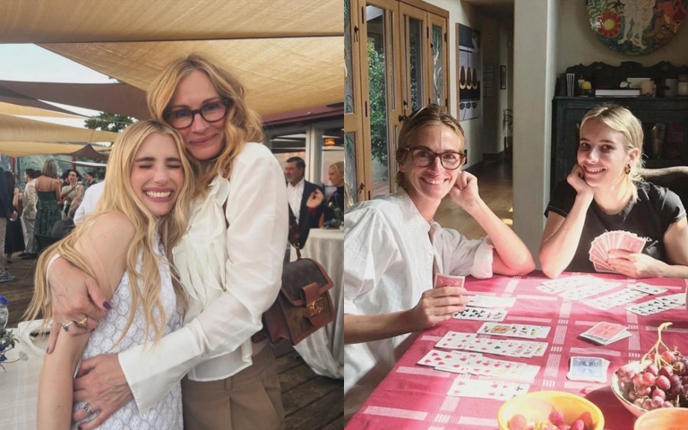 Emma Roberts親姑姑竟是「超大咖影后」Julia Roberts！曬慶生合照掀熱議 網驚：現在才知道