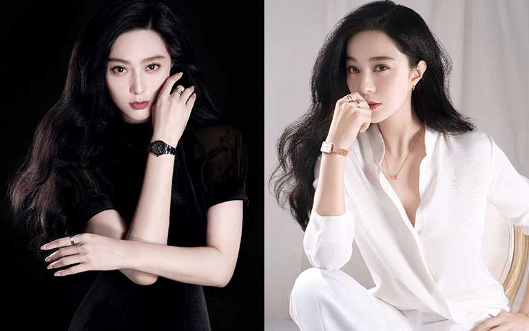 「曜目黑」vs.「簡約白」美好形色自由選！女神范冰冰親自下凡來，示範國際級摩登新錶情