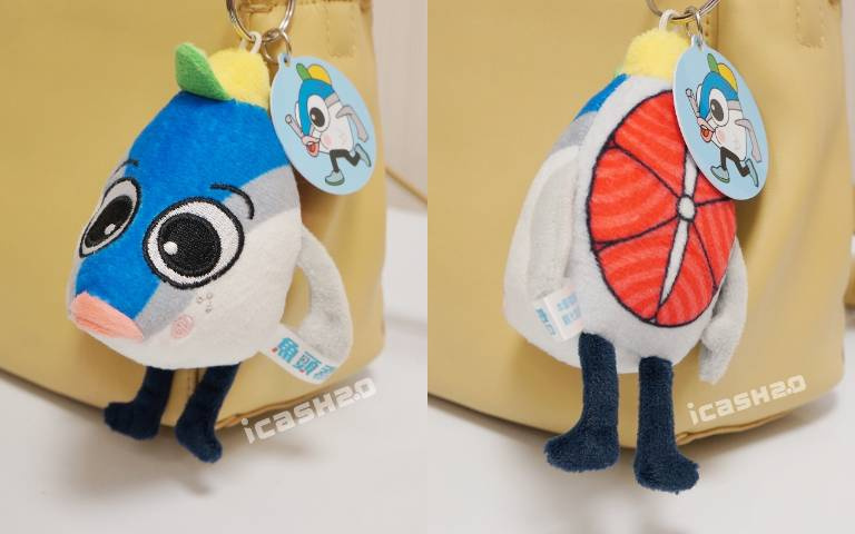 附贈玩偶鑰匙圈!「愛金卡×台南市觀光局」推出超萌「魚頭君icash2.0」,連「魚肉剖面」都不放過!