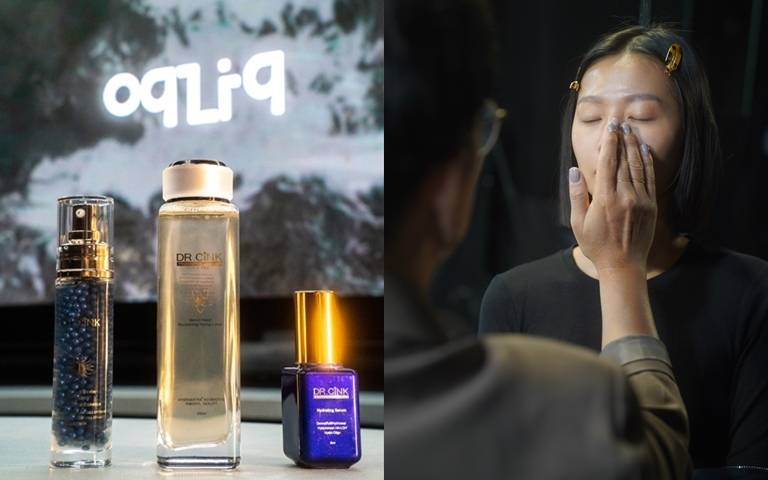 台灣之光再+1!專業醫美保養品牌DR.CINK登上倫敦時裝週!獲選高機能時裝oqLiq大秀後台保養唯一品牌!尤其被指定的『小藍瓶』,一擦上妝太完美!
