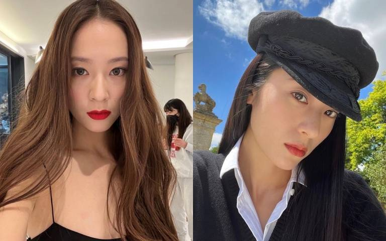 Krystal鄭秀晶人氣爆漲代言多到接不完!繼韓國專業護膚品牌AHC後,宣布正式成為TSUBAKI品牌大使!