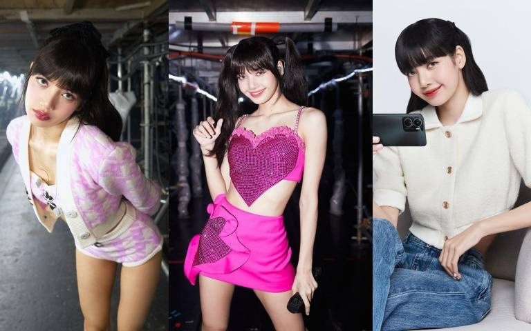 BLACKPINK世界巡迴演場會,LISA力拼最性感,大方露螞蟻小蠻腰、大長腿、直角肩!