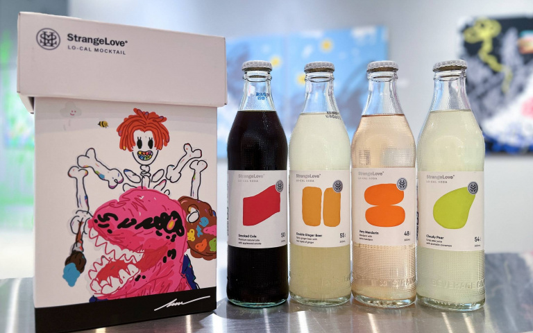 澳洲精釀氣泡飲攜手台灣新銳藝術家　超潮聯名禮盒童趣來襲