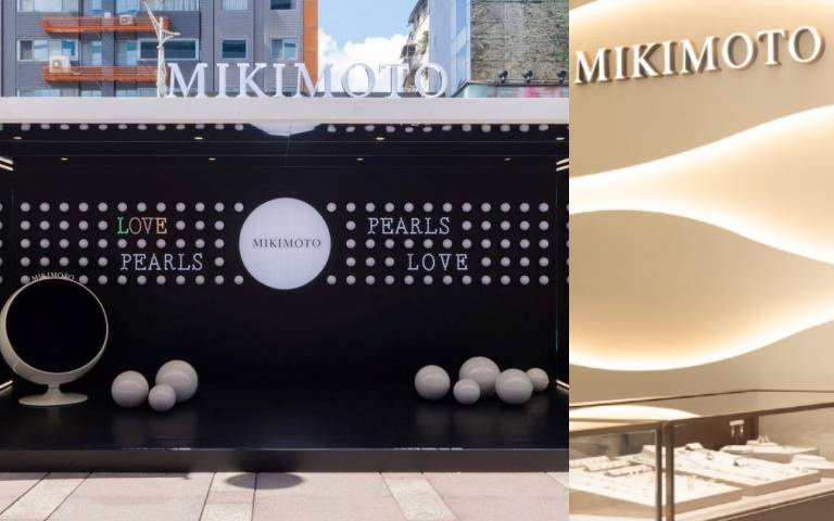 MIKIMOTO《LOVE PEARLS》為主題展覽的戶外裝置登場!同步進駐忠孝SOGO 4樓專櫃!