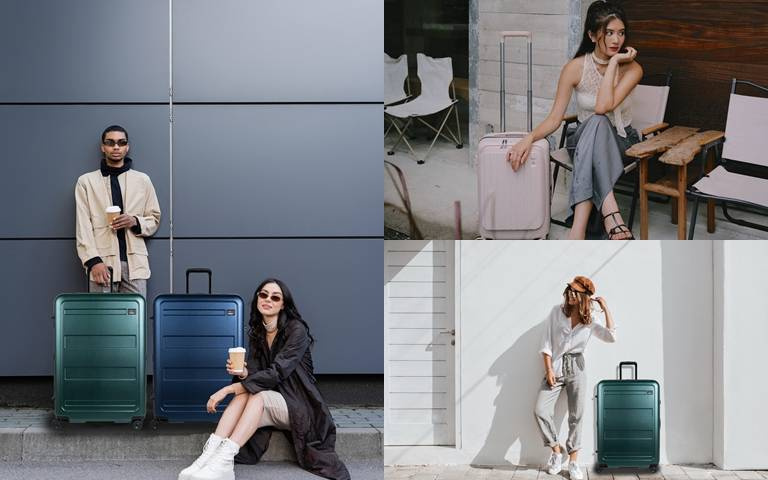 露營仔必備行李箱！防撞、不怕擠壓、雙層防盜拉鍊，每款顏色都超美！