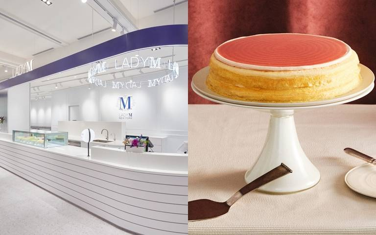 LADY M「誠品生活 480」開幕囉！滿額送千層切片、品牌蛋糕刀！