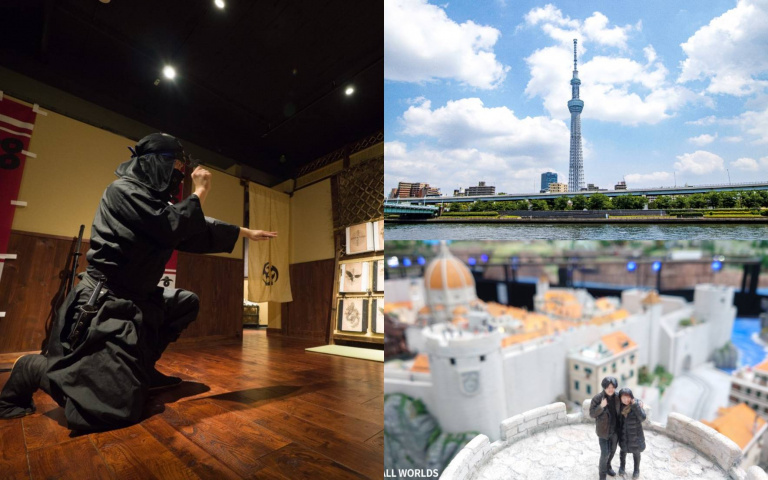 盤點東京見學體驗遊憩場 日本最大DIY園區、打造微縮模型、變身忍者超好玩