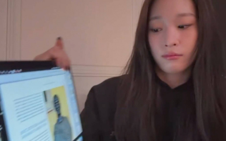 豪門出身也超努力！Annie暫停偶像活動，美國開讀書直播引發討論：好感度破表！