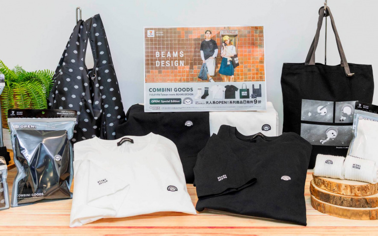 7-11變潮流選物店！OPEN!聯名BEAMS再升級，黑白系質感爆紅！