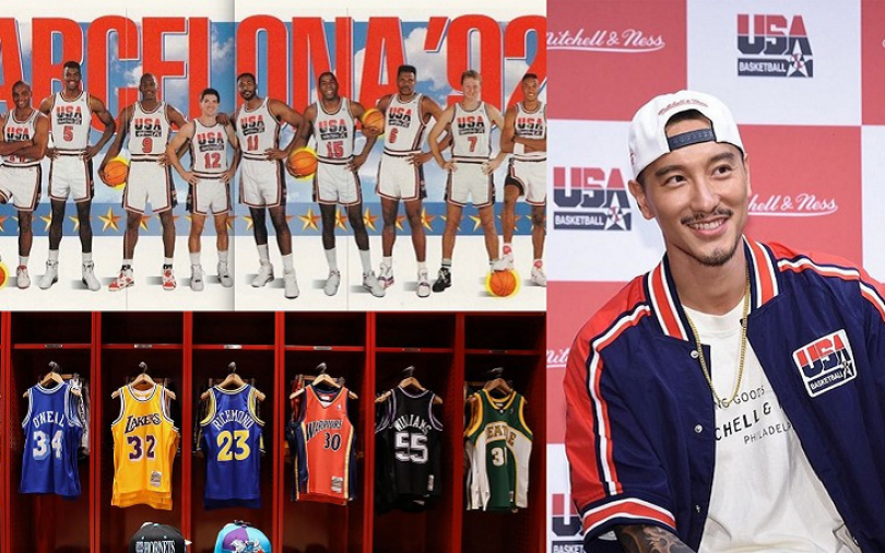終於等到Mitchell & Ness 1992 Dream Team 跟著王陽明一起 復古球衣時髦穿