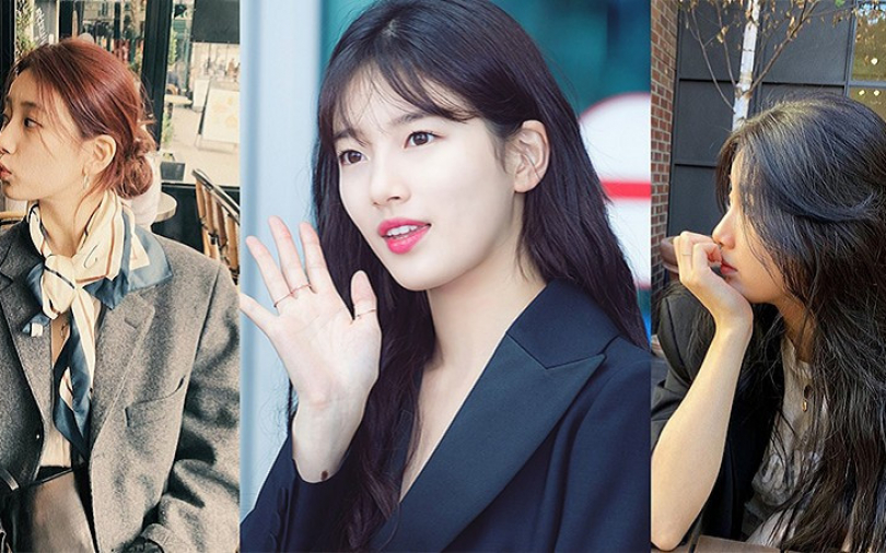 秀智「太陽穴那一撮」拯救肉肉下顎，讓顏質逆襲成女神