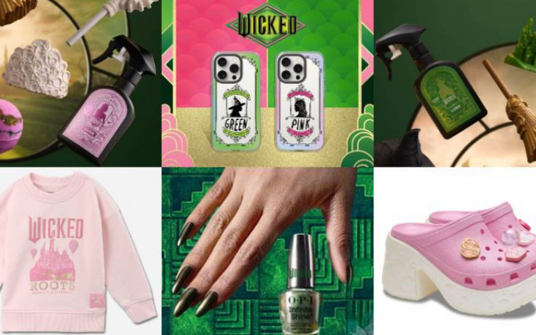 電影《魔法壞女巫》聯名商品超魔幻!OPI、LUSH、CROCS、Roots、犀牛盾商品一次看