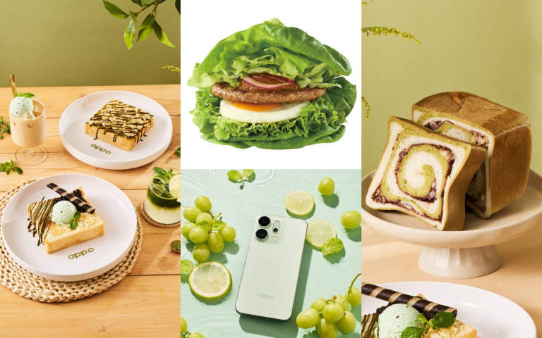 夏日清爽食感！OPPO攜手植物系生吐司餐廳推限定夏日輕食，摩斯「摘鮮綠元氣牛肉堡」開吃！