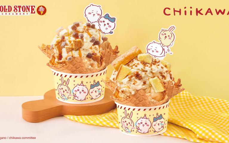 COLD STONE攜手吉伊卡哇！烤布蕾冰淇淋＋焦糖醬超搭，香濃滑順口感一吃停不下來！