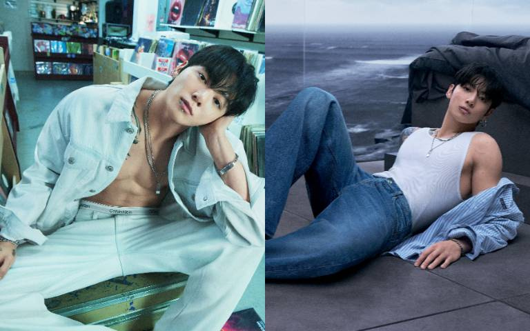 BTS柾國這波根本視覺核彈！胸肌、腹肌一次看光光、連穿牛仔褲都能性感指數破表