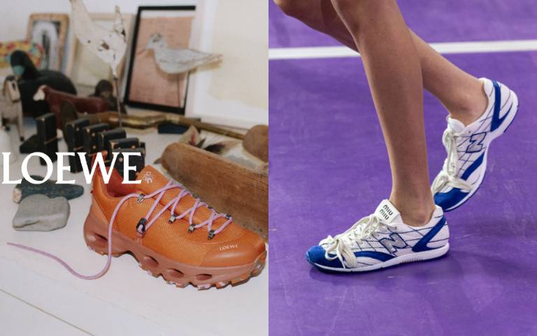 精品運動鞋大放火！Celine、LOEWE × On、P448、Miu Miu × NB…這6雙美到選擇障礙
