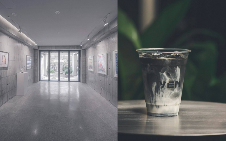 台中打卡新地標　清水模藝廊咖啡廳開幕　必點水泥拿鐵