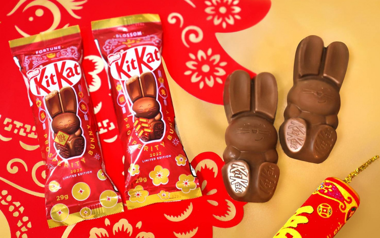 新春限定包裝太吸睛　幸運兔巧克力超萌出擊　算命阿姨「降落」黑松沙士