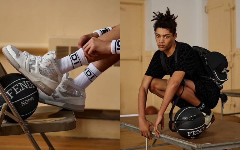 籃球運動男注意！FENDI推出超時髦籃球限定系列 竟然還有FENDI Roma logo圖案的籃球！實在太想要！