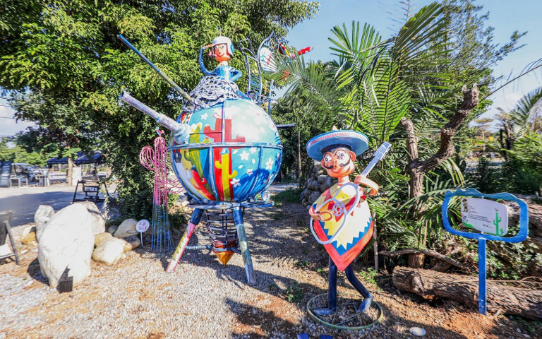 2023苗栗壢西坪「農村體感藝術季」開跑　走逛創作還可野餐、餅乾DIY