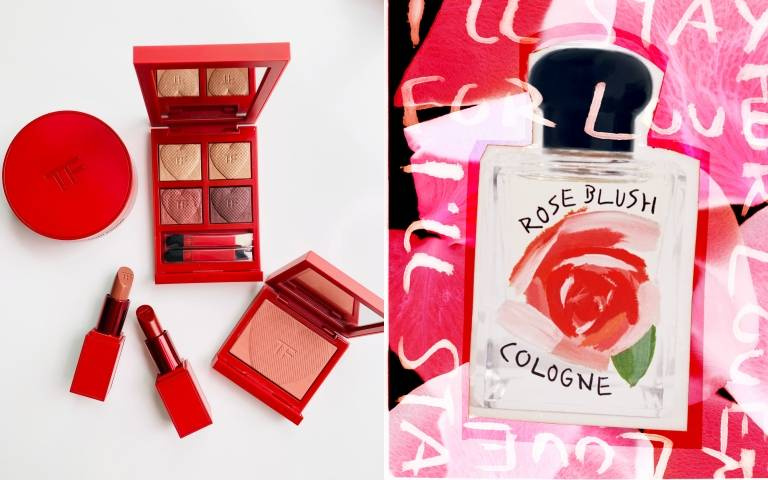 今年最想收到的情人節禮物！Jo Malone London限量版胭紅玫瑰香水、TOM FORD愛心壓印高級訂製四格眼盤...拿到當下就要狂拍美照曬IG！