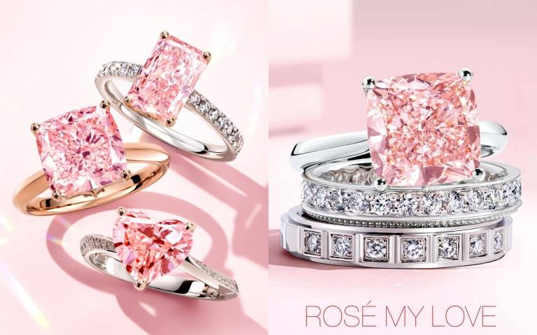 ALUXE粉鑽婚戒無敵美！全球僅限量發售29隻，收到它的女生也太幸福了啊！